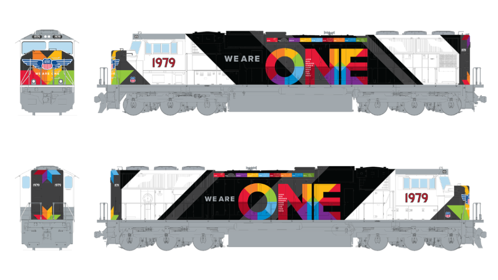 We Are ONE Employee Resource Group Locomotive No. 1979