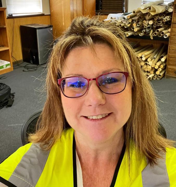 Rail Relief volunteer Mary McClarnon