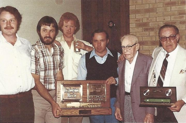 Medium | Maxwell family at Wilbur's 1982 retirement celebration