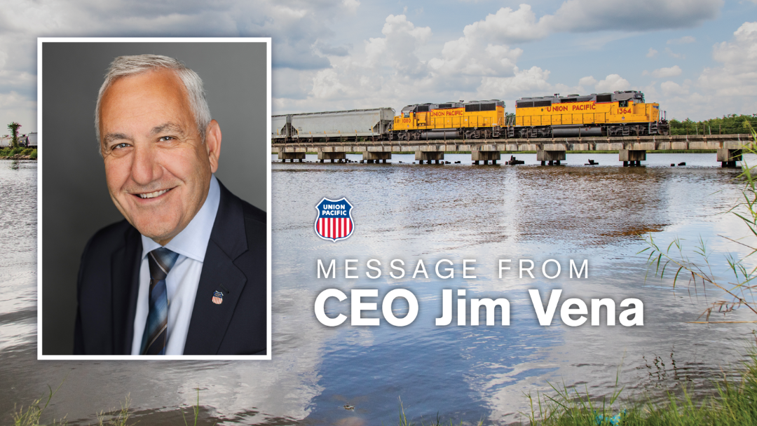 Nov. 1, 2023 Message from CEO Jim Vena | LR
