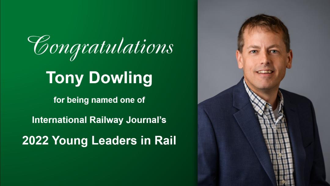 Congratulations Tony Dowling
