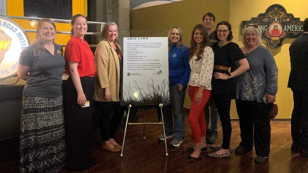 CONAH Group Photo Land Acknowledgment at the UP Museum | MR