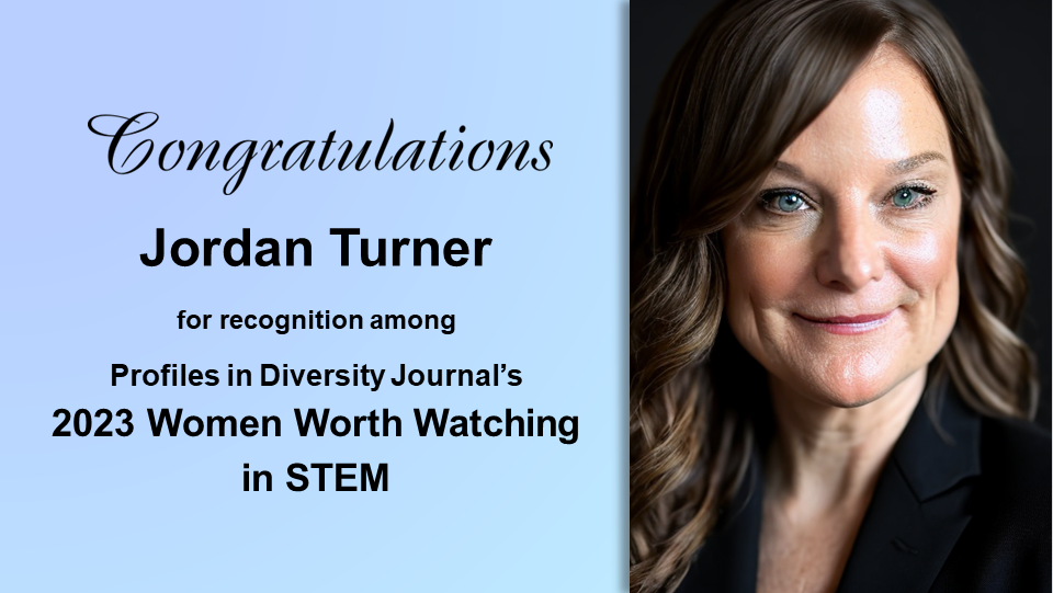 Jordan Turner STEM Award Graphic | MR