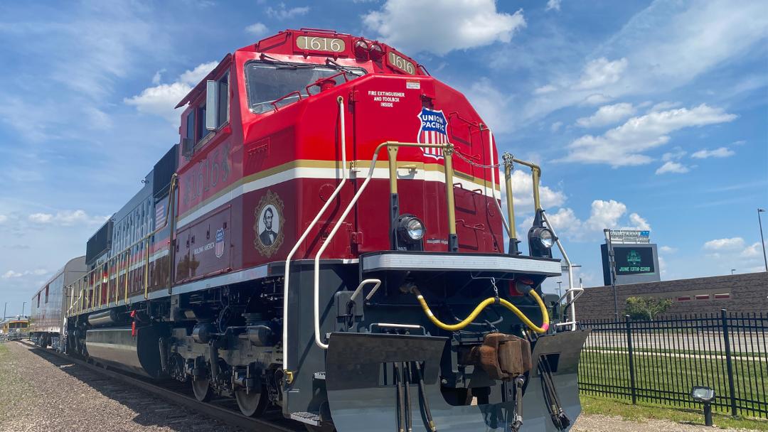 Front of the Lincoln Locomotive at the CWS | MR