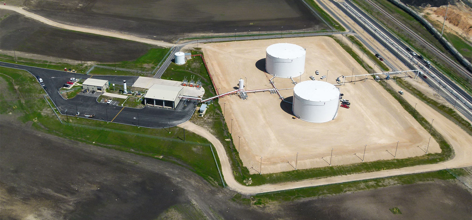 San Antonio, Texas ethanol unloading terminal