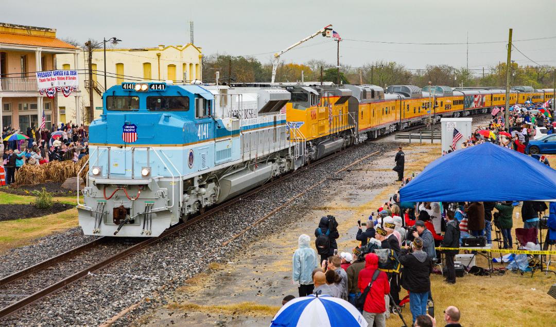 The 70-mile trip allowed thousands of Americans to participate in the president's funeral and pay their last respects.