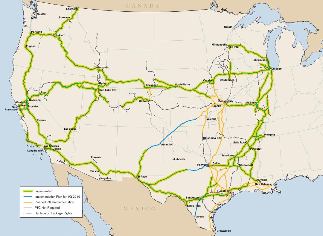 PTC progress map