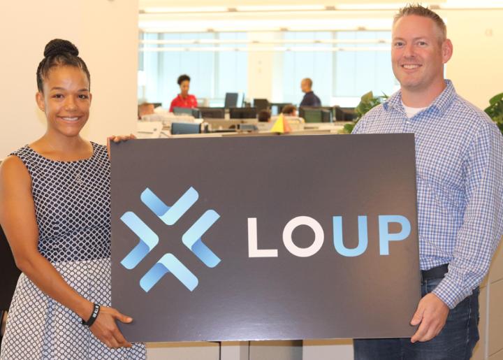 From left, Loup Logistics Managers Diane McPherson and Jeff Richardson pride themselves on finding new solutions that improve service and reliability.