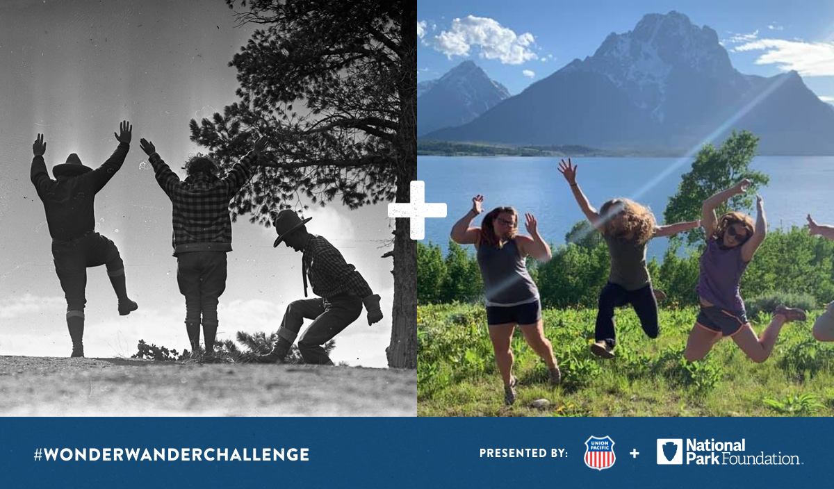 One of the 10 winning entries, these photos show fun at the national parks is a timeless experience.
