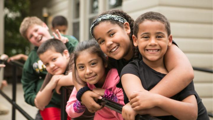 These campers are all smiles at The Boys & Girls Club’s summer camp.