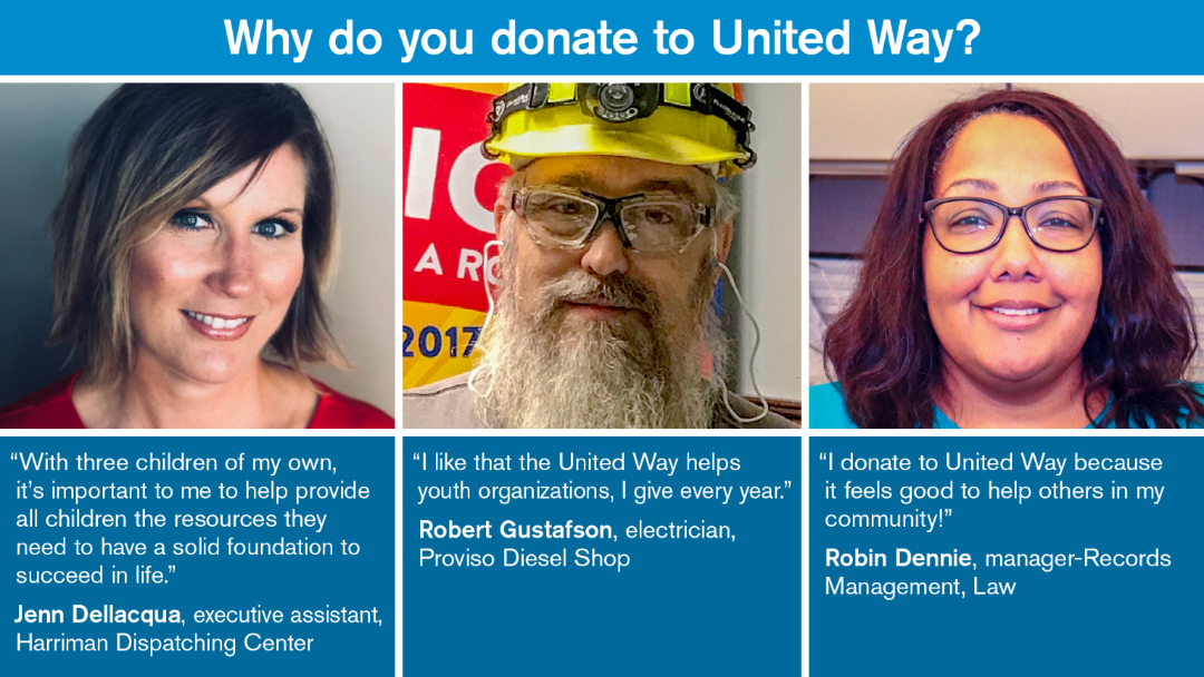 United Way testimonials