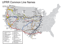 UP: Maps of the Union Pacific