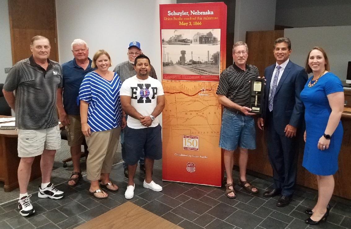 UP Schuyler, NE Great Race Celebration