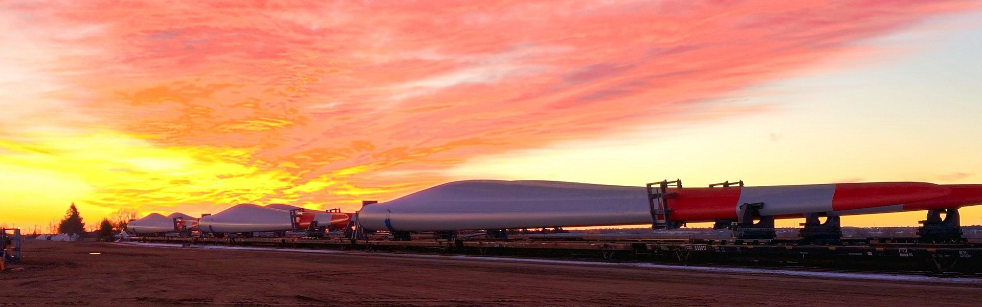 Vestas Wind Turbine Blade Shipment (UP.com Home Page version)