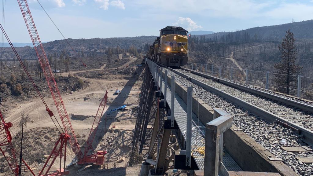 Large | Inside Track: Dry Canyon Bridge rebuilt after Lava Fire