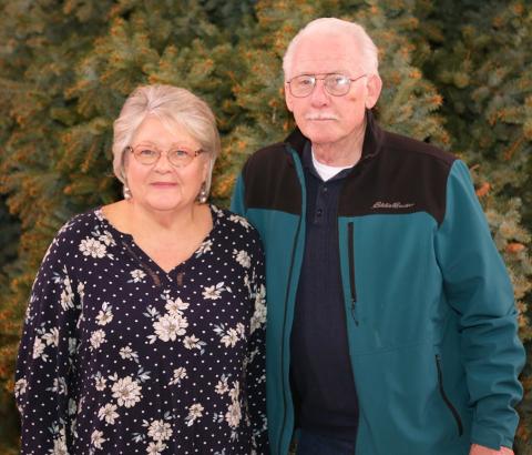 Janice Teegarden and Wayne Ogle