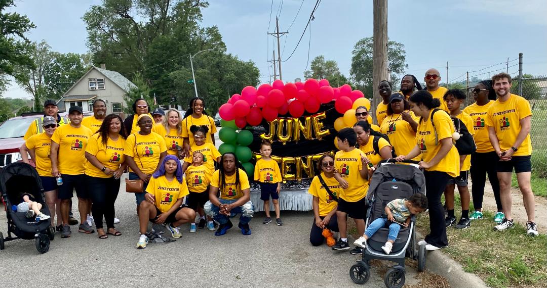 UP employees participating in a 2023 Juneteenth Parade in Omaha | MR