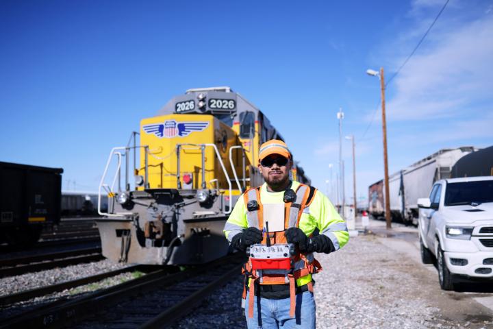 Jose Guadalajara-Cruz Jr. performs remote control operations | M