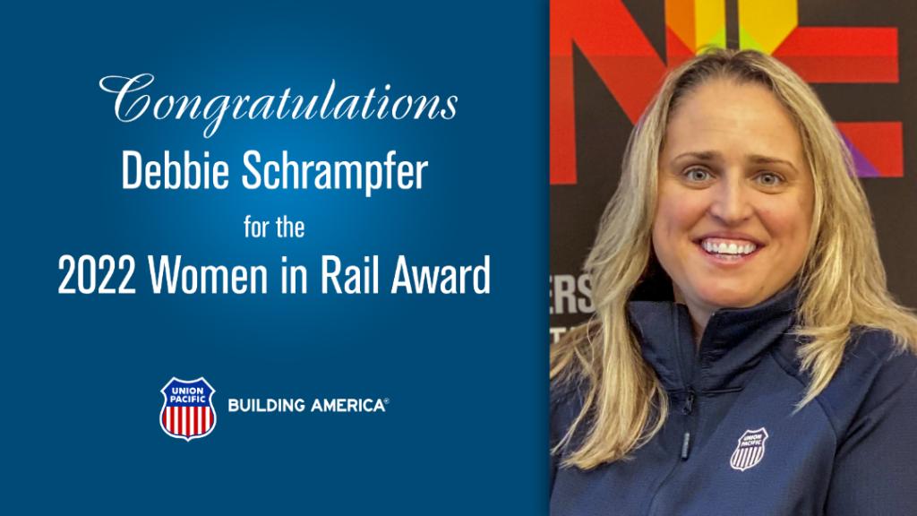 Large | Debbie Schrampfer, IRJ 2022 Women in Rail Award Winner