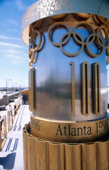 Medium | Heritage Fleet: 1996 Olympic torch close up