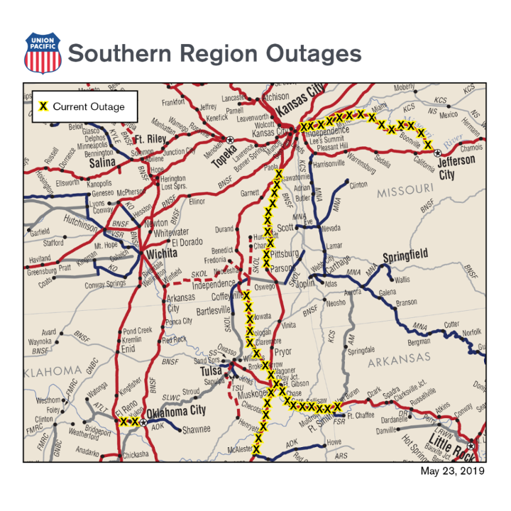 Medium | SR Outages Map 052319