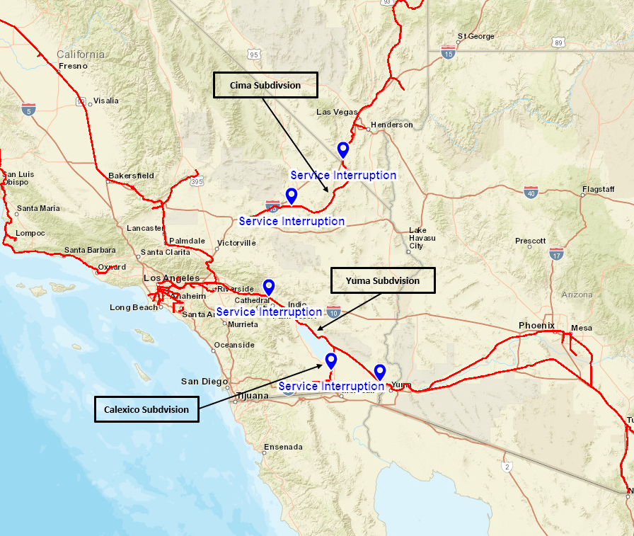 Monsoon Outage Map 090323 | O