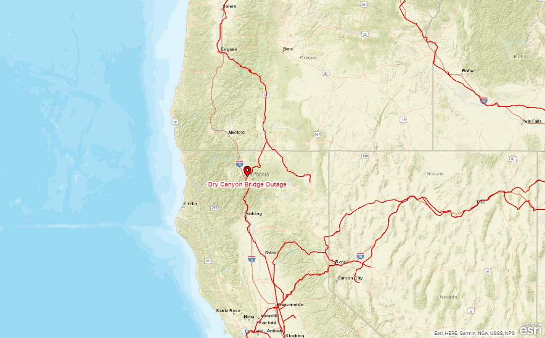 Medium Retina | Northern California Bridge Outage Update