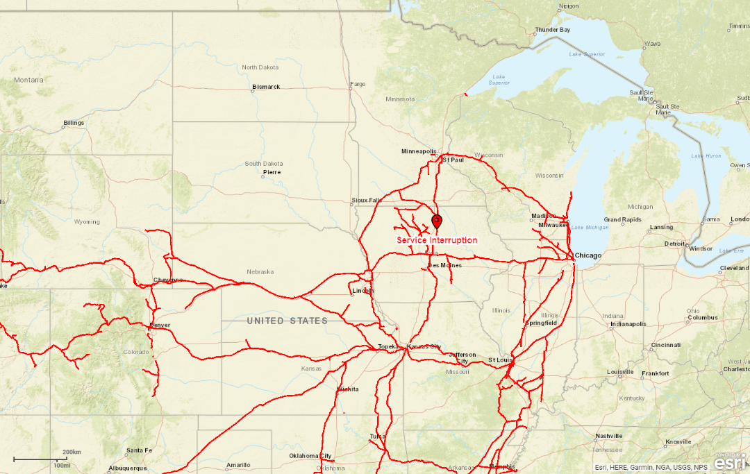 Medium Retina | Service Interruption Impacting Operations in Central Iowa