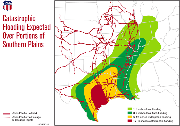 Original | Southern Plains - Expected Flooding