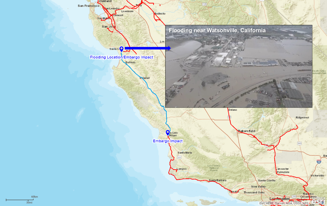 Flooding & Washouts near Watsonville California | MR