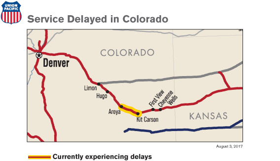 Original | Service Delay Eastern Colorado