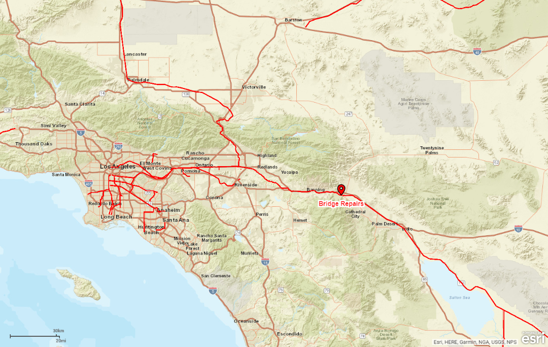 Bridge Outage in Southern California | MR