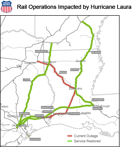 Original | Hurricane Laura Map Aug 29