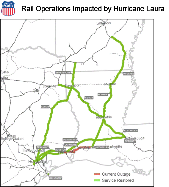 Original | Hurricane Laura Map Aug 30