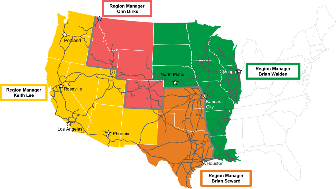 Short Line Territory Map | MR