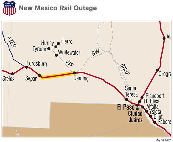 Original | New Mexico Rail Outage 053017