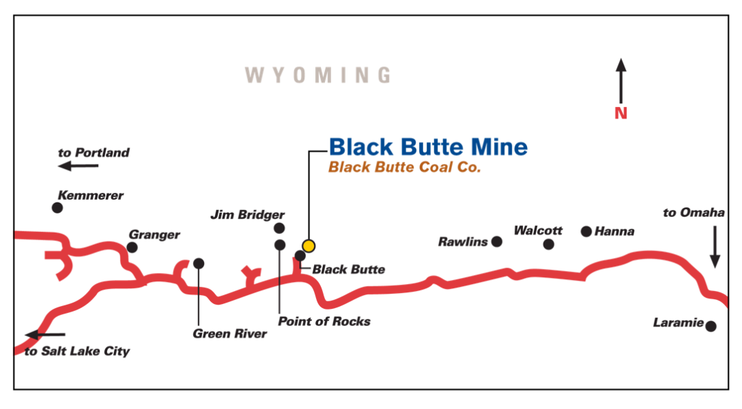 Medium Retina | Southern Wyoming Coal Map