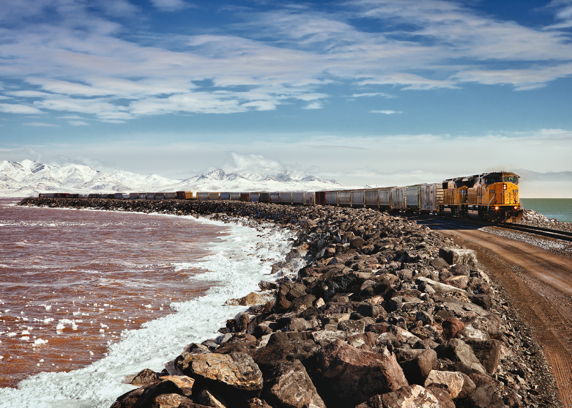 Freight Shipping and Climate Change Locomotive