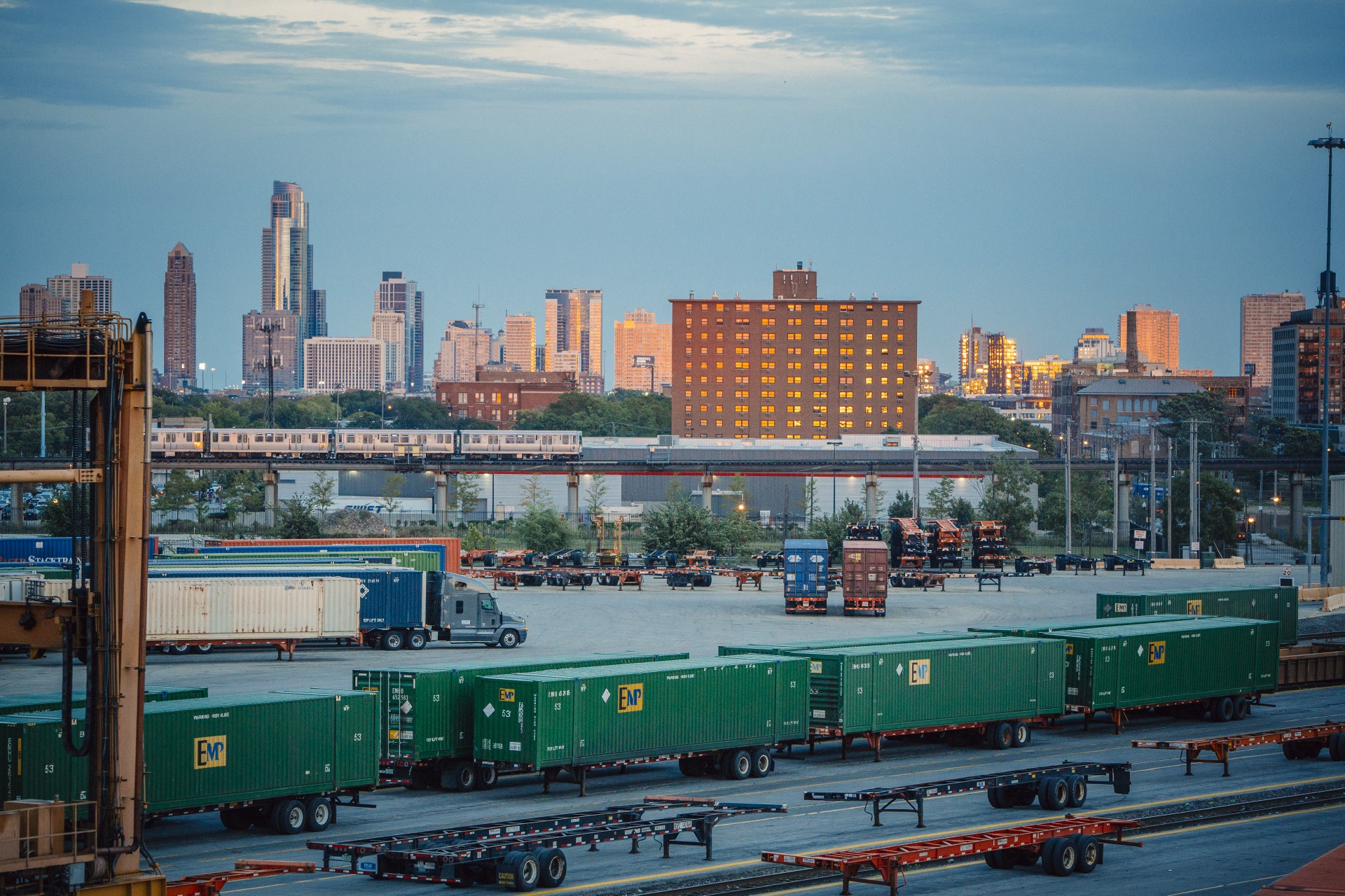 Driver Experience Intermodal Ramp City