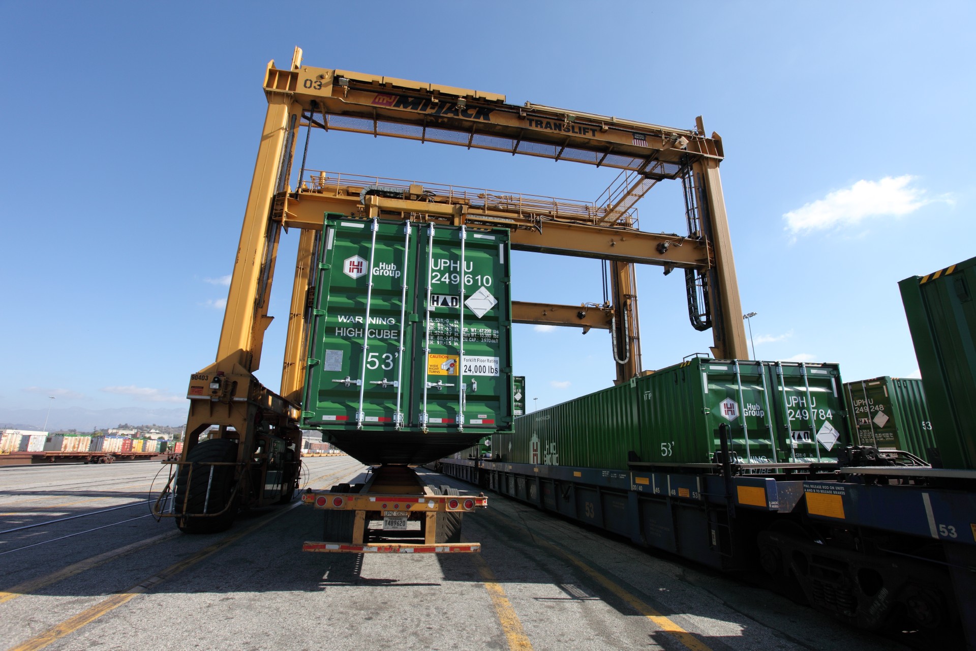 Hub Container Transfer What Is Intermodal