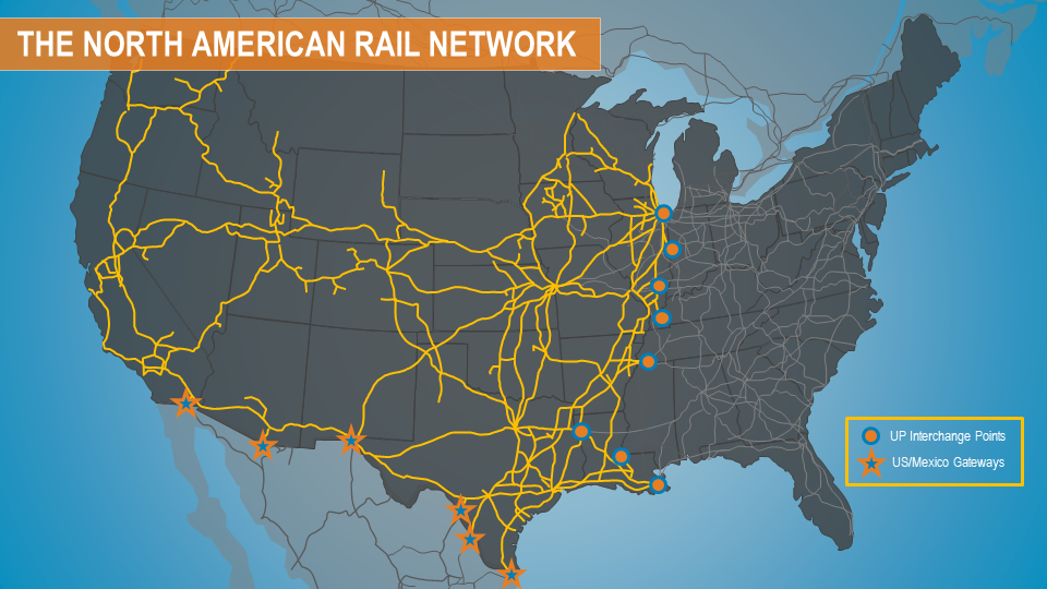 SYP by Rail Map