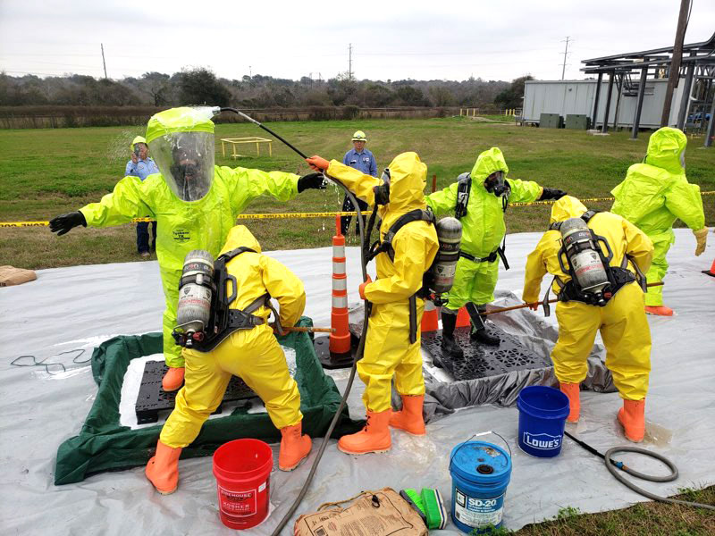 Haz Mat training