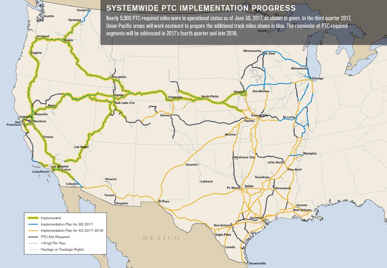 Original | PTC 2nd Quarter 2017 Progress Map