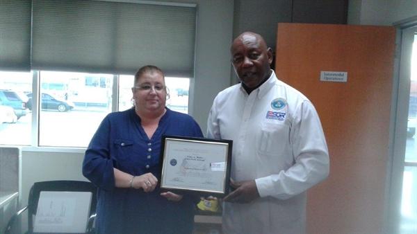 Original | ESGR Award to Tracy Butler