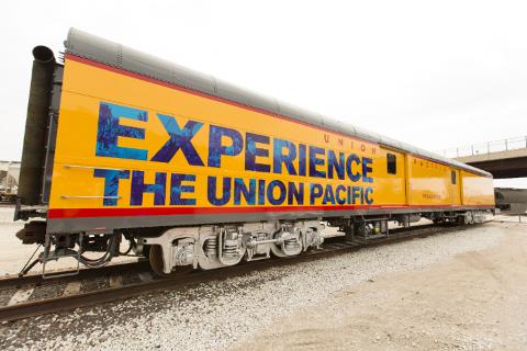 Small | Experience the Union Pacific Rail Car - Exterior View