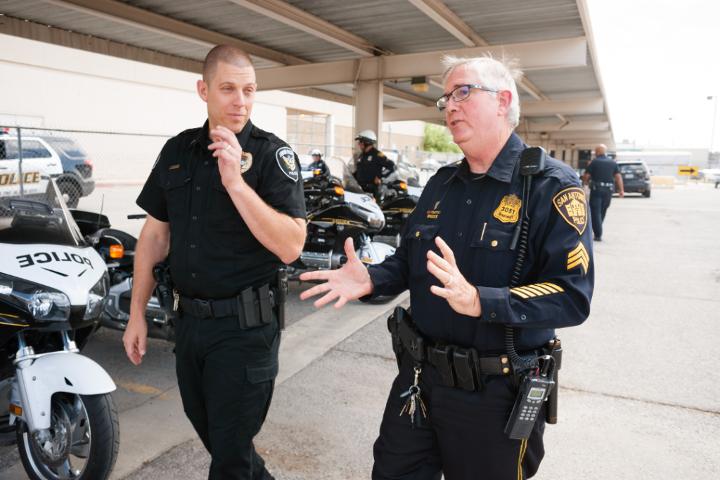 Lt. Kevin Wells and San Antonio Police Officer Gregory Brooks