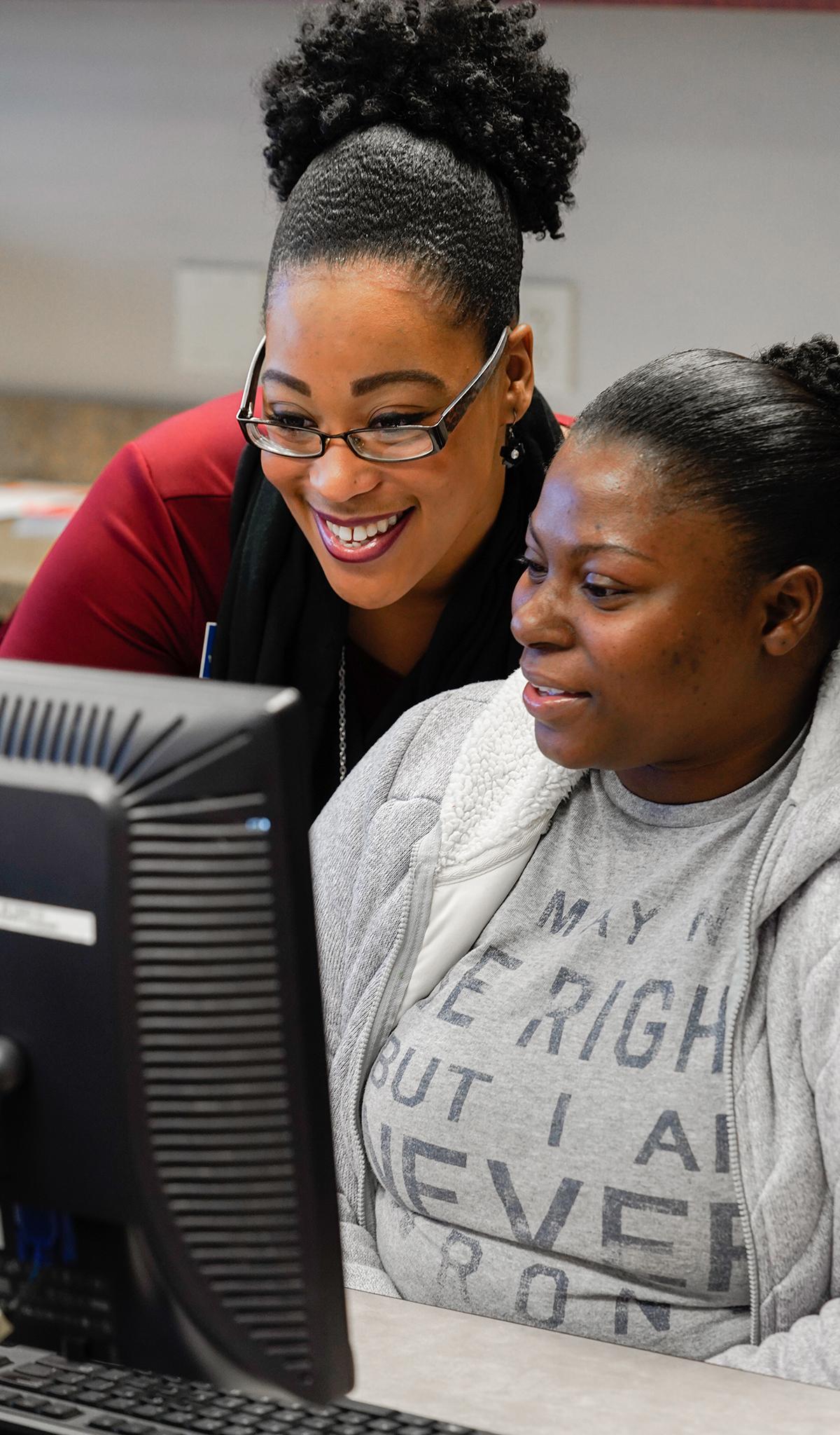 Women's Center Tarrant Co. One-on-One training