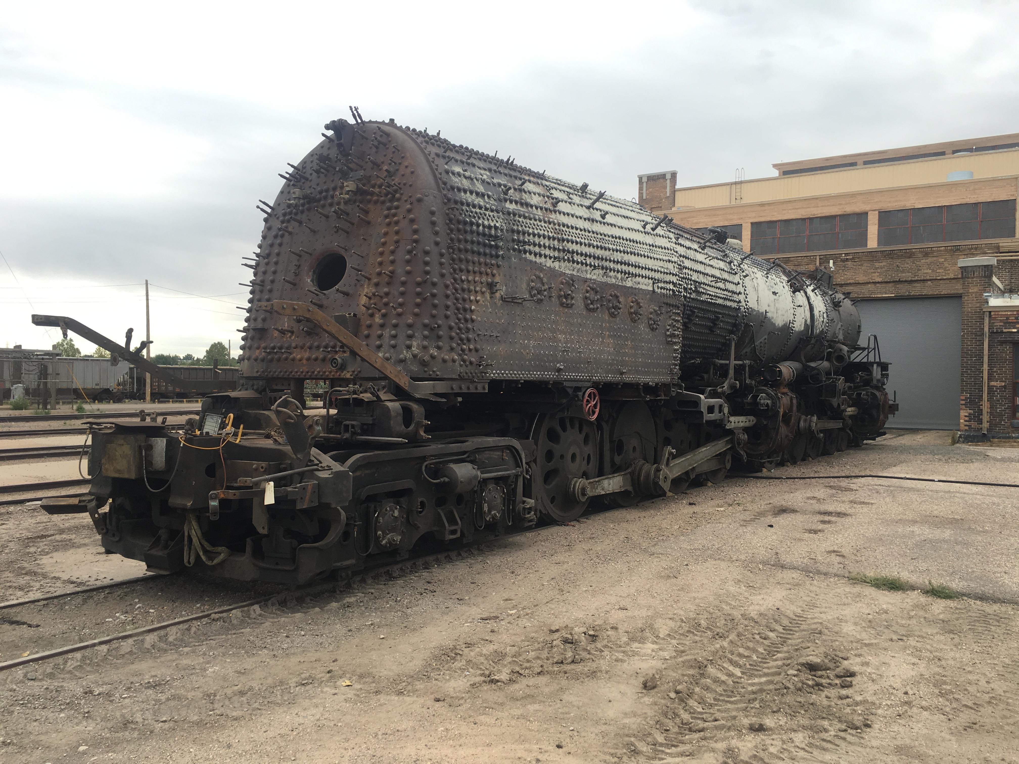 Stripped down  Big Boy, locomotive No. 4014.
