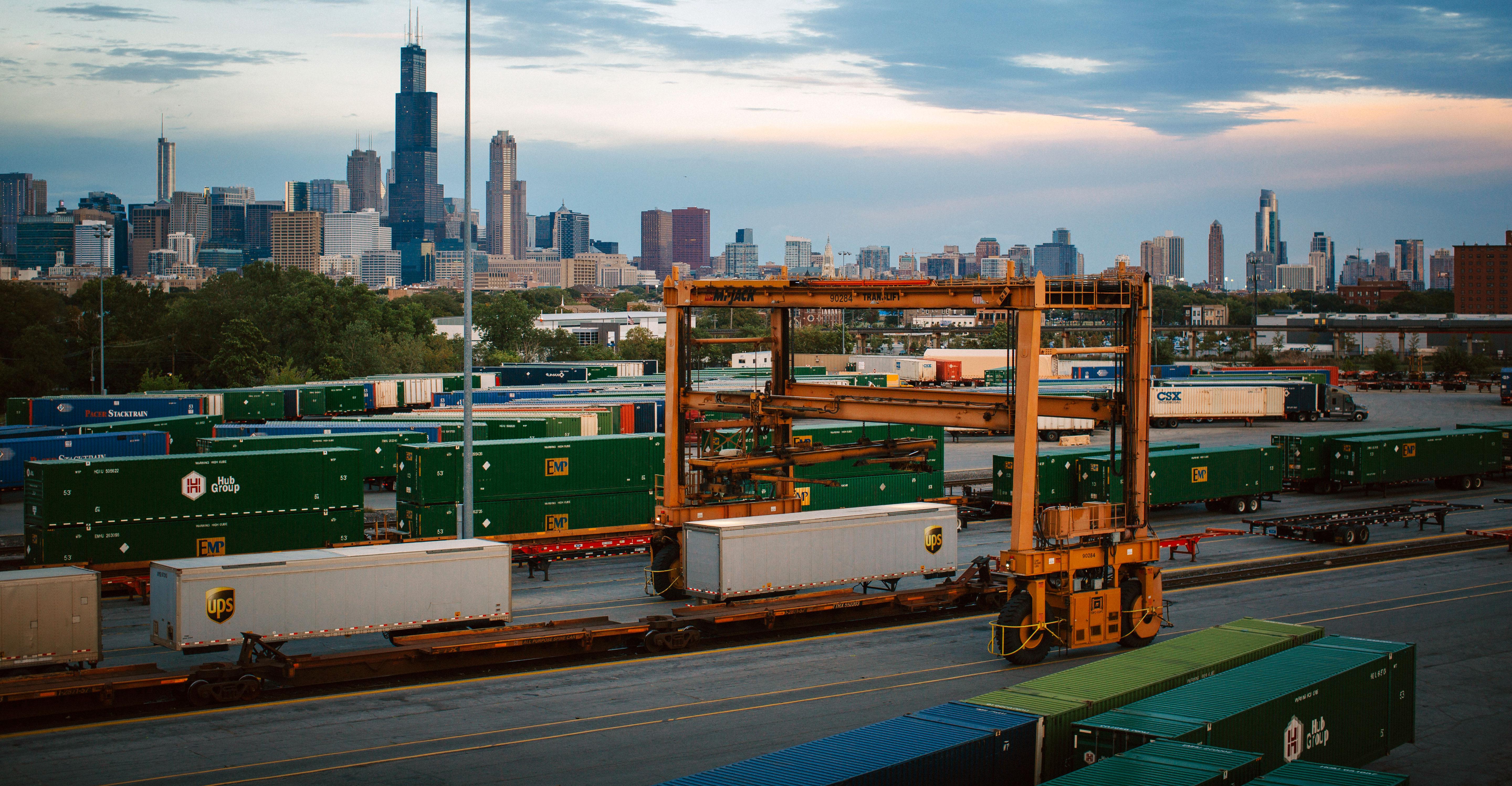 Original | Inside Track: Chicago Commuter Intermodal yard