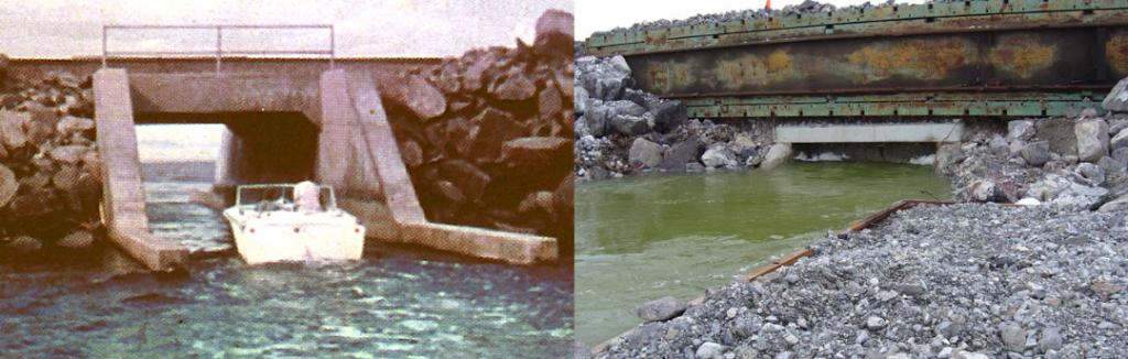 Large | Inside Track: Salt Lake Causeway - Before and After